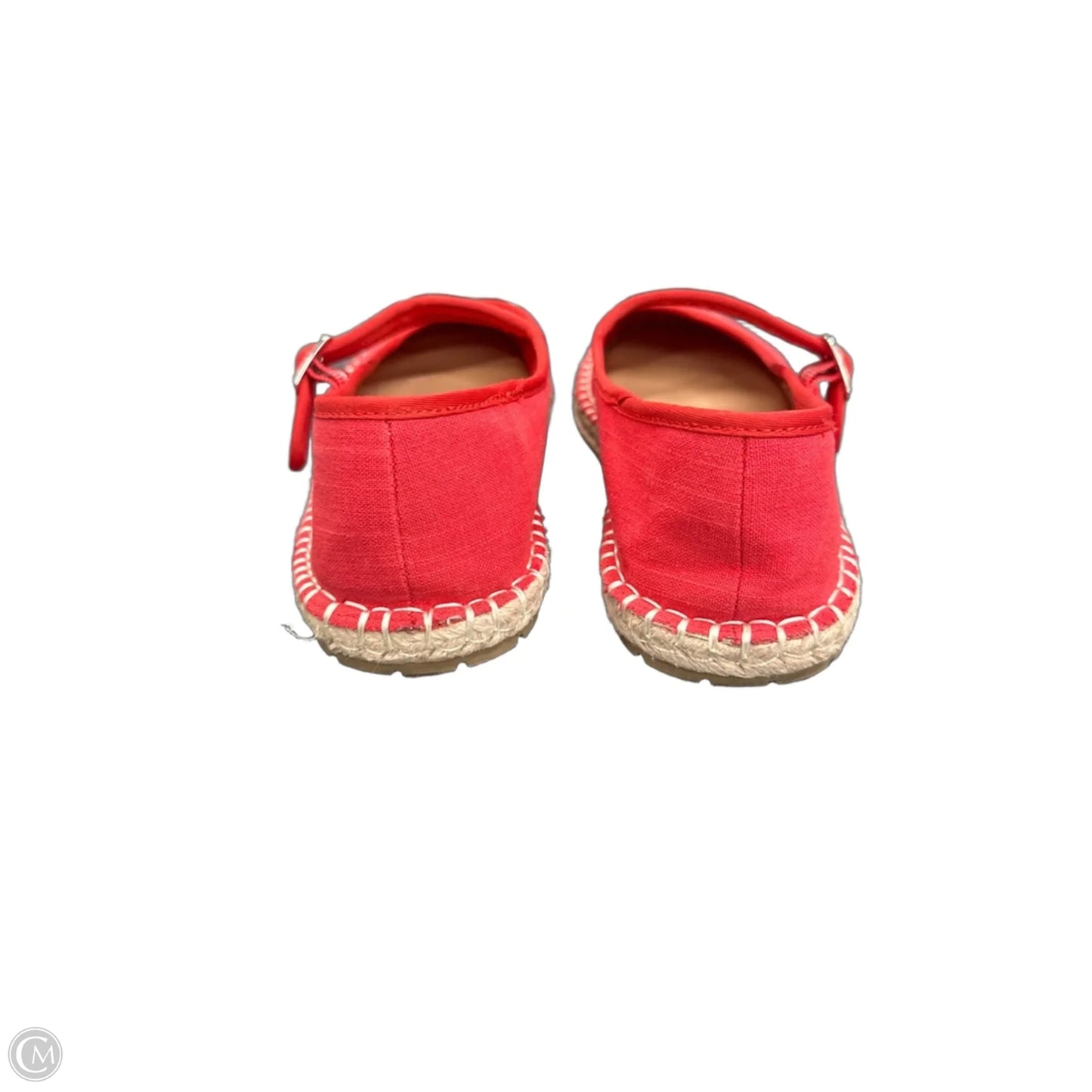Shoes Flats By Old Navy In Cream & Red, Size: 8