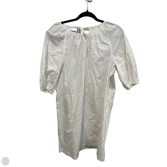 Dress Casual Midi By Banana Republic In White, Size: Xs