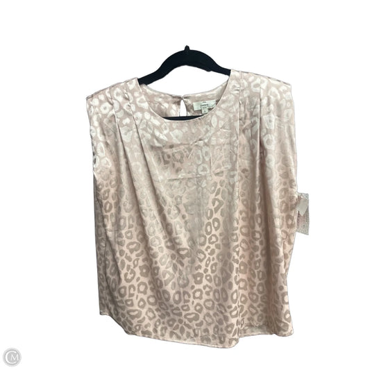 Top Sleeveless By Entro In Animal Print, Size: S