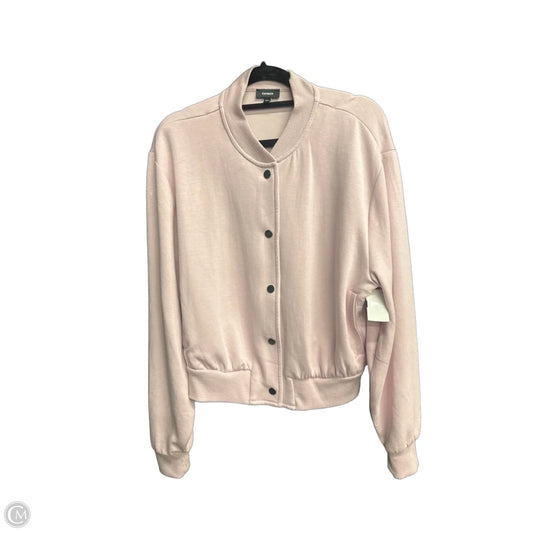 Jacket Other By Express In Purple, Size: Xs