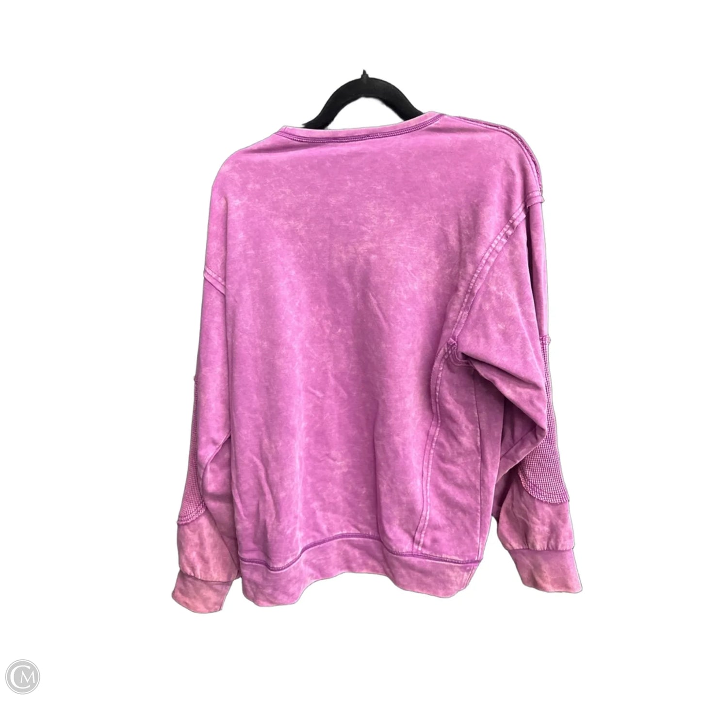 Sweatshirt Crewneck By Clothes Mentor In Purple, Size: S