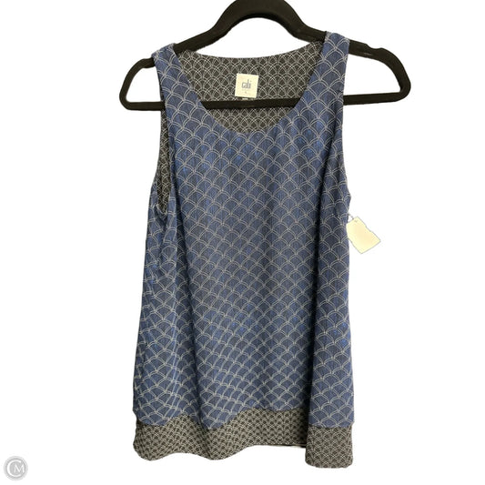 Top Sleeveless By Cabi In Navy, Size: S