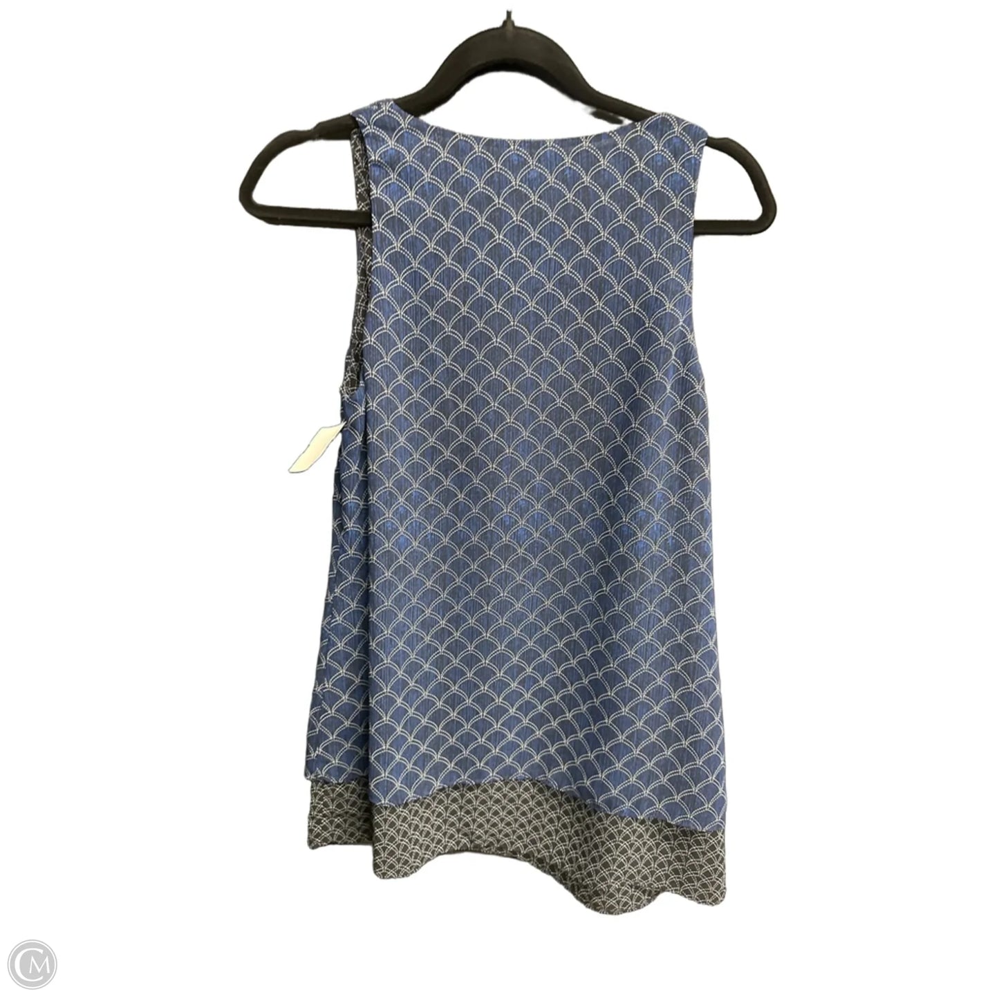 Top Sleeveless By Cabi In Navy, Size: S