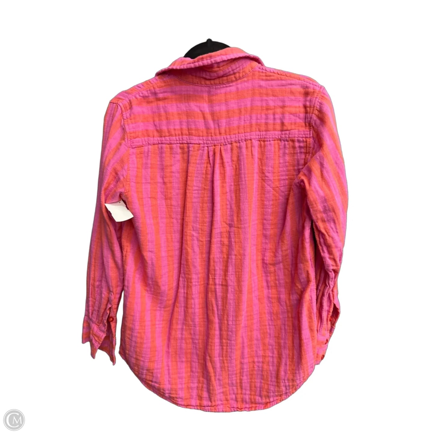 Top Long Sleeve By Z Supply In Striped Pattern, Size: Xs