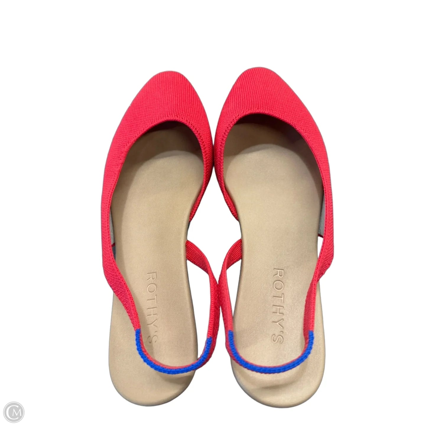Shoes Flats By Rothys In Blue & Red, Size: 8