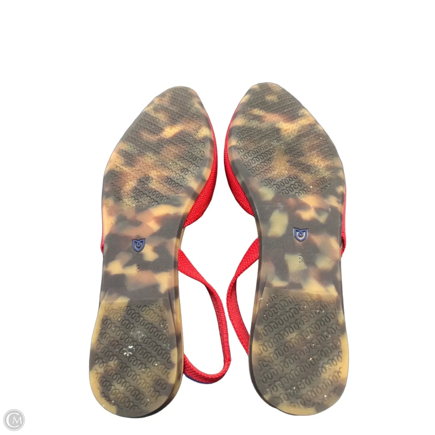 Shoes Flats By Rothys In Blue & Red, Size: 8