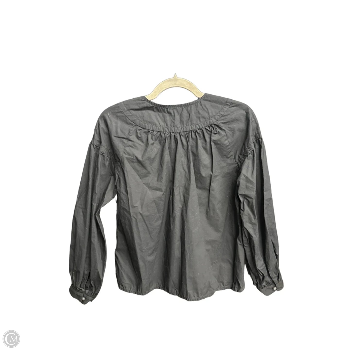Top Long Sleeve By J. Crew In Black, Size: Xs