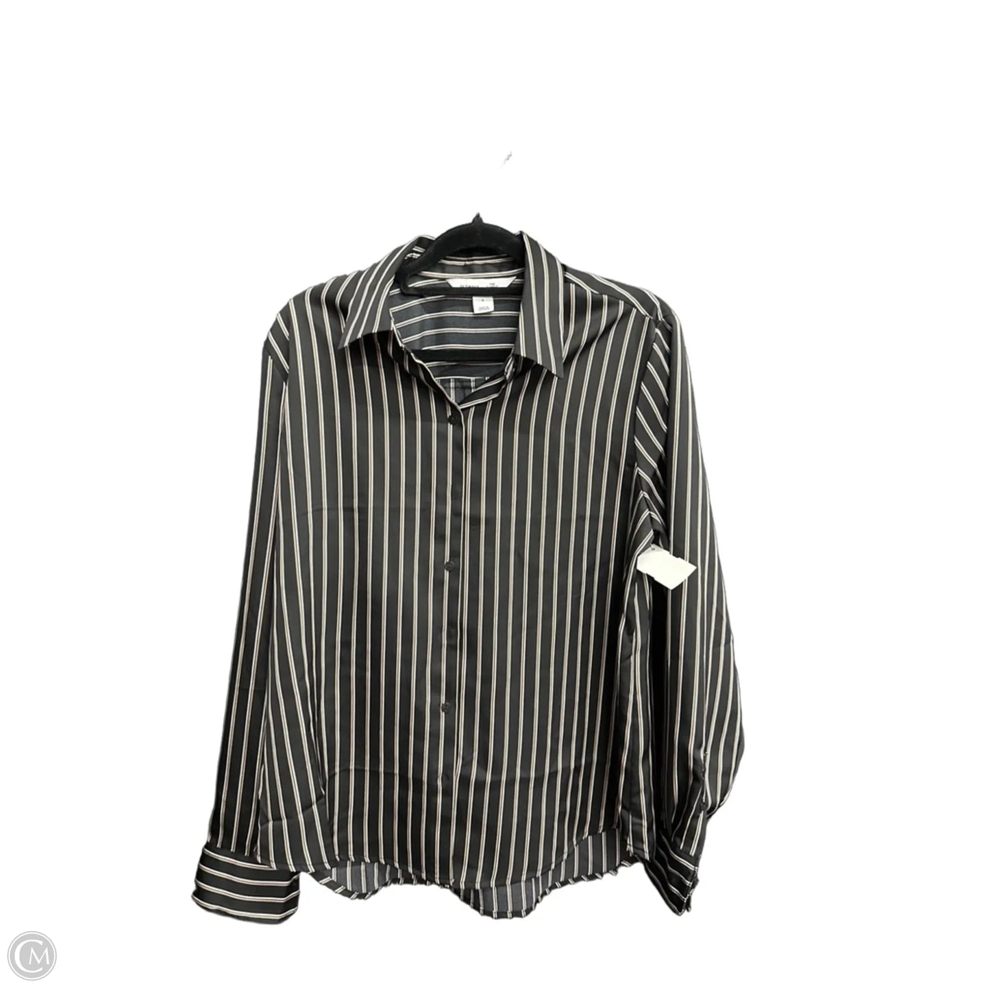Top Long Sleeve By Old Navy In Striped Pattern, Size: S
