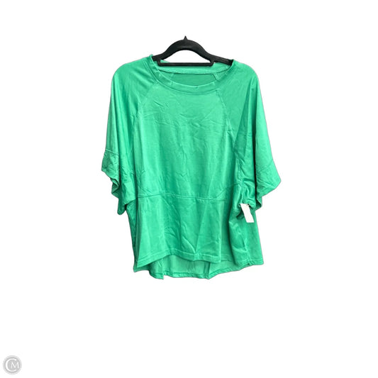 Top Short Sleeve Basic By Clothes Mentor In Green, Size: L