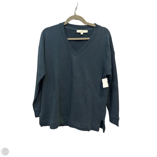 Top Long Sleeve By Loft In Green, Size: S