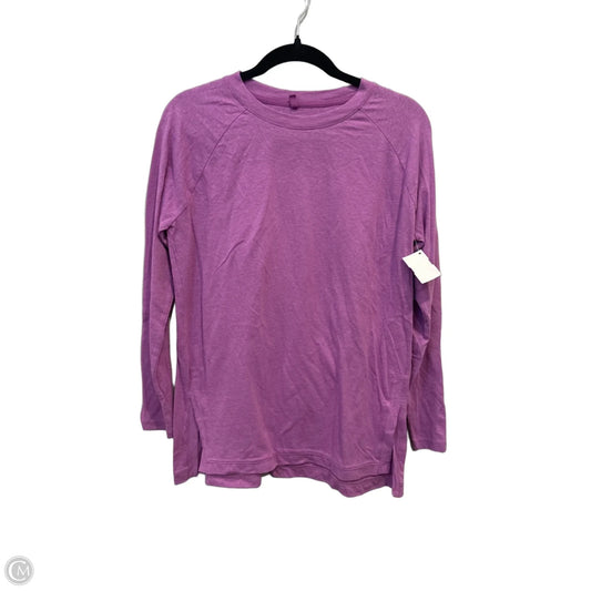 Top Long Sleeve Basic By Lou And Grey In Purple, Size: S