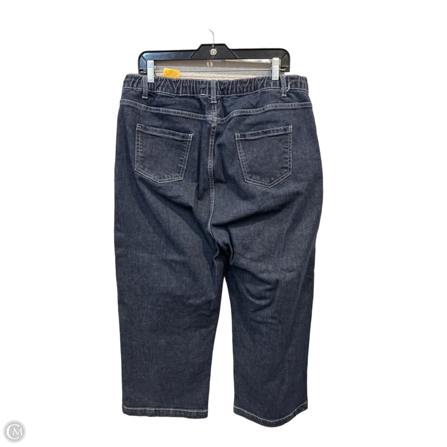 Jeans Wide Leg By Charlie Paige In Blue Denim, Size: 12