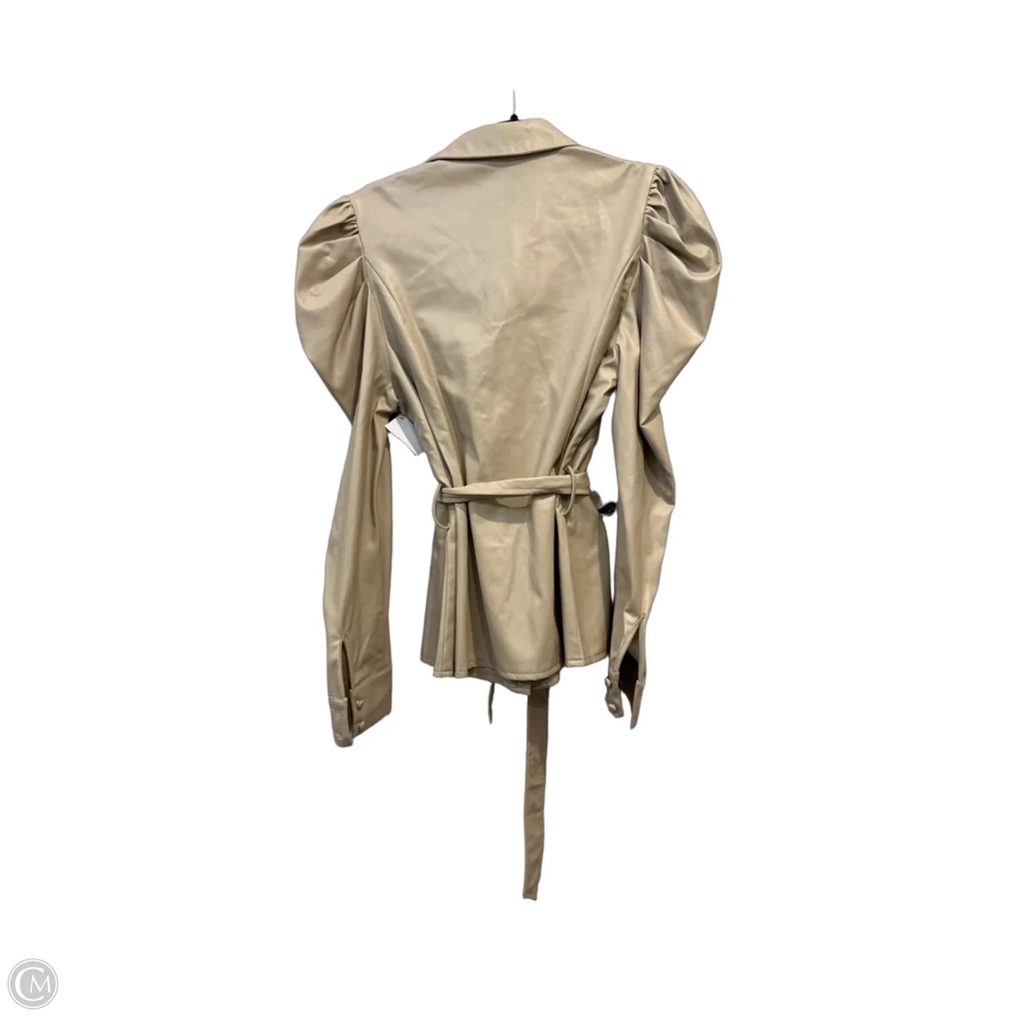 Top Long Sleeve By Flying Tomato In Brown, Size: L