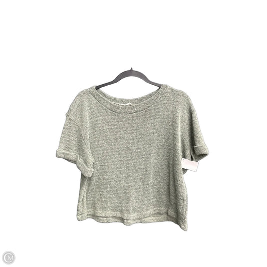 Top Short Sleeve By Lush In Green, Size: L