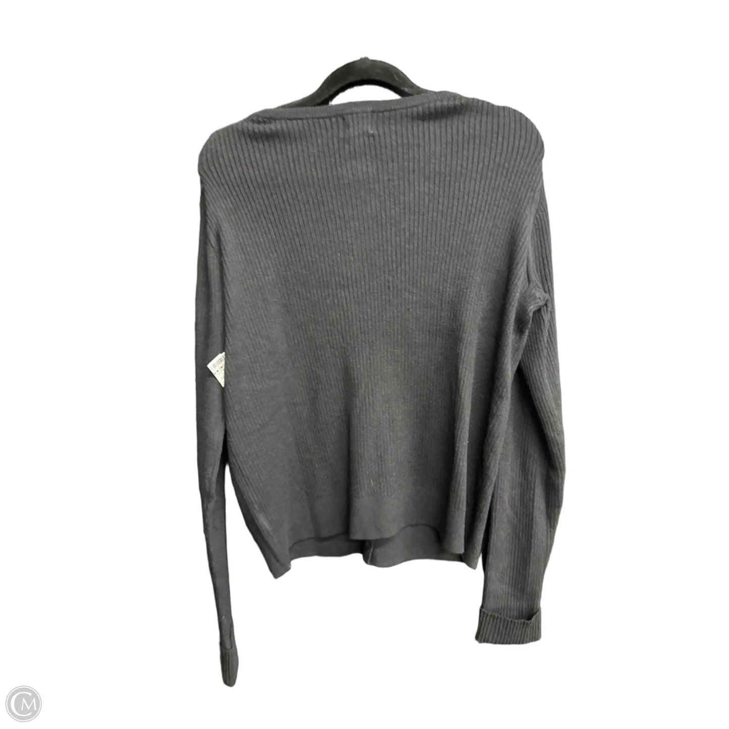 Sweater Cardigan By A New Day In Black, Size: L