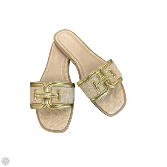 Sandals Flats By Wild Diva In Beige, Size: 10