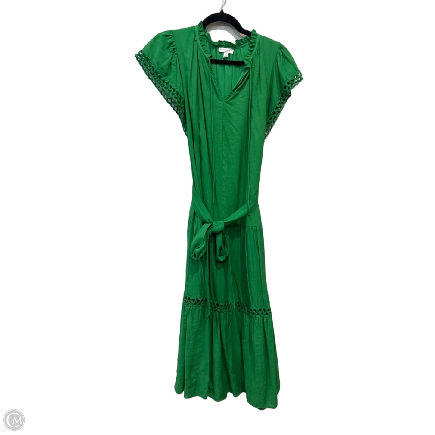 Dress Casual Maxi By Current Air In Green, Size: S
