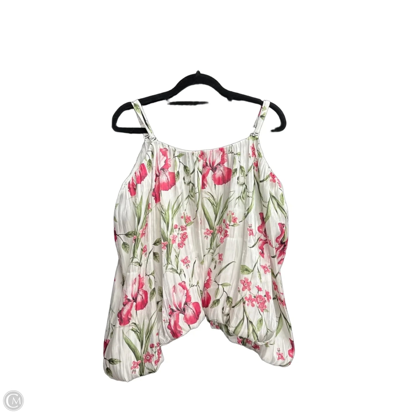 Top Long Sleeve By Cato In Floral Print, Size: L