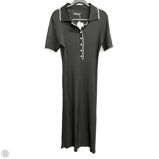 Dress Casual Maxi By Merokeety In Black & White, Size: L