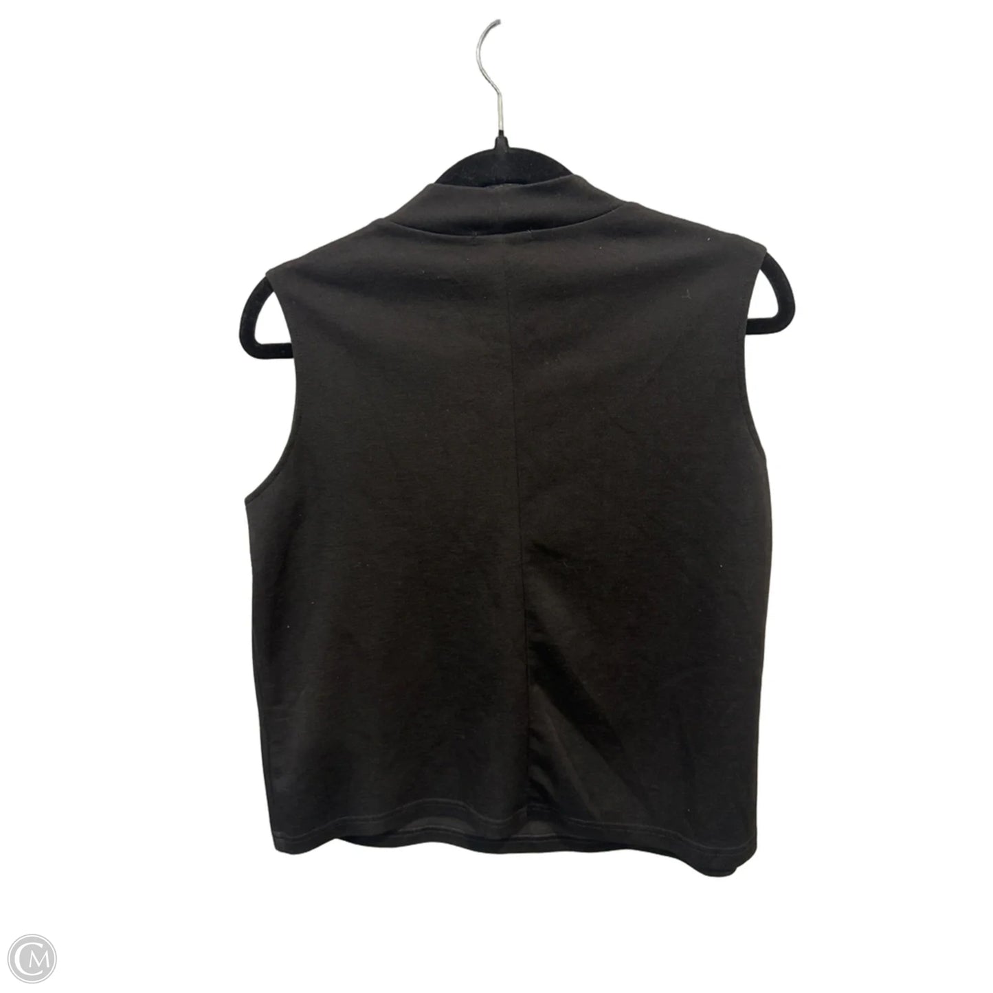 Top Sleeveless By Clothes Mentor In Black, Size: L