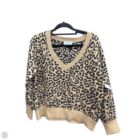 Sweater By Old Navy In Animal Print, Size: M