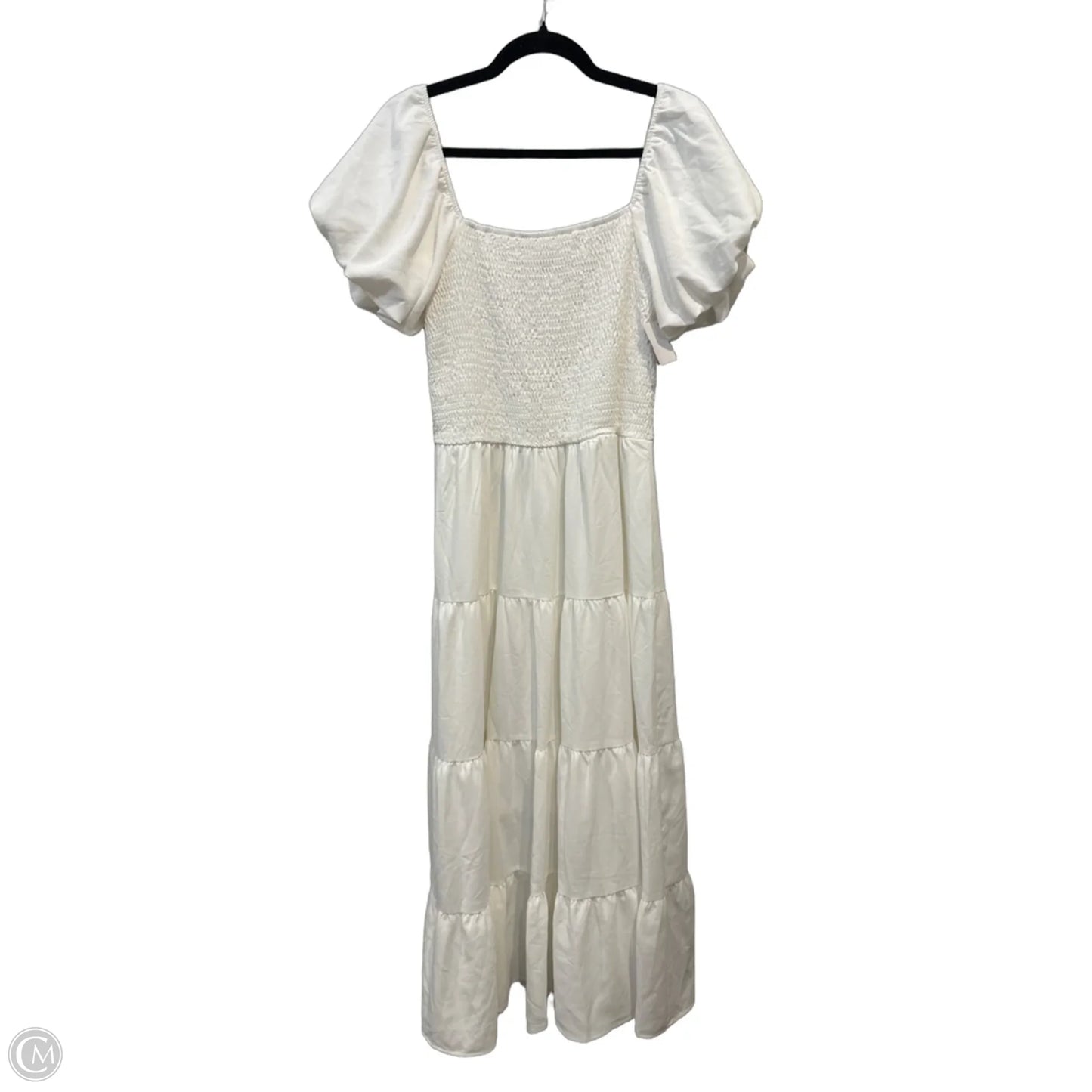 Dress Casual Maxi By Prettygarden In White, Size: M