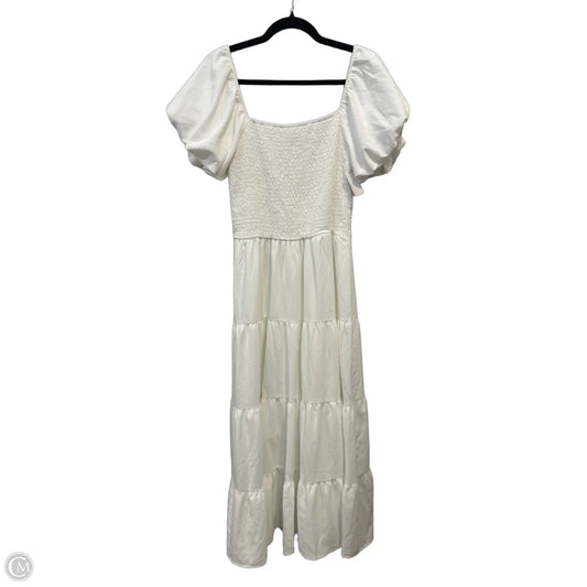 Dress Casual Maxi By Prettygarden In White, Size: M