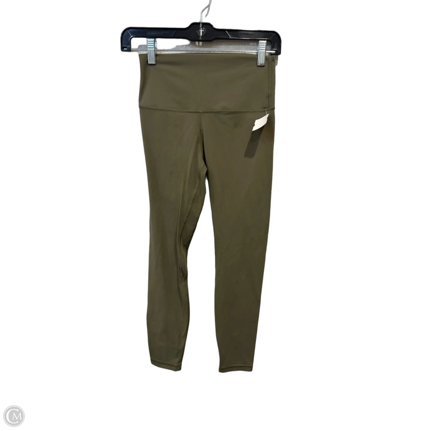 Athletic Leggings By Lululemon In Green, Size: S