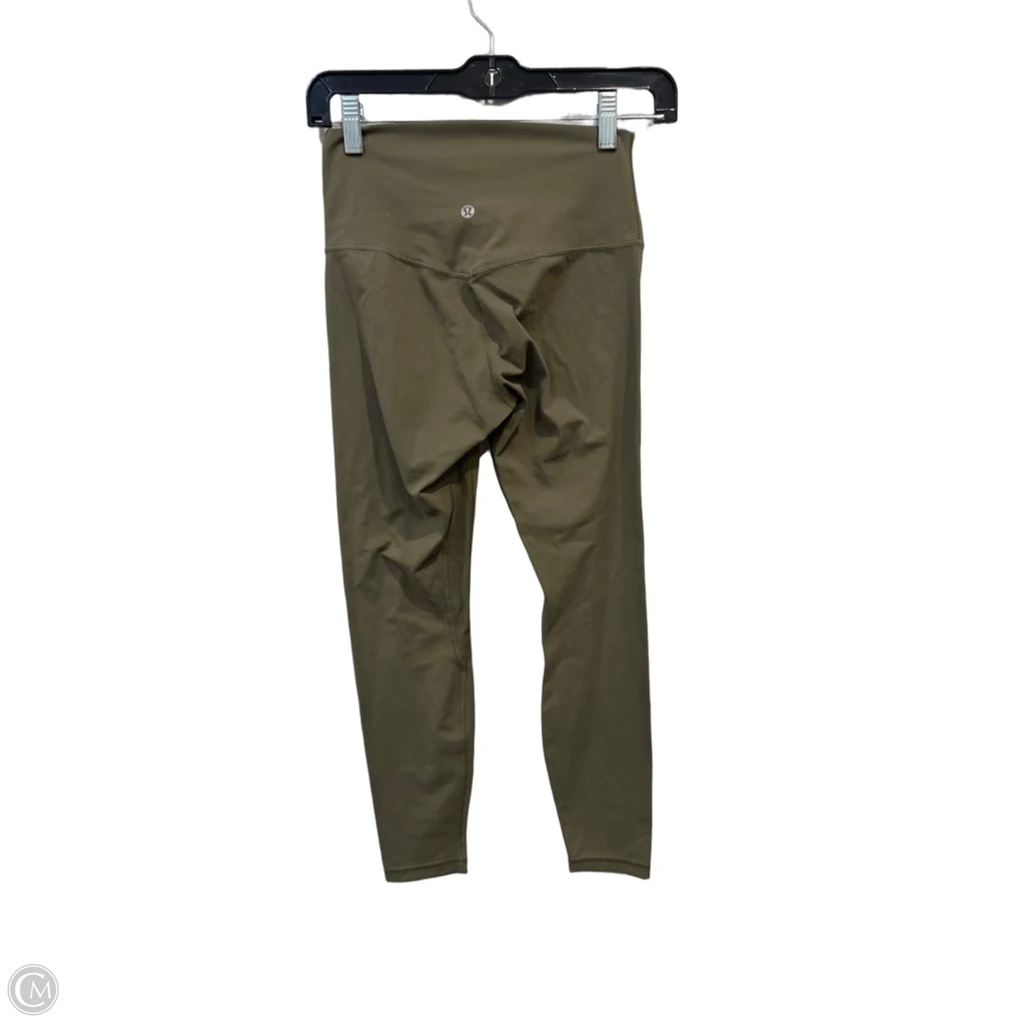 Athletic Leggings By Lululemon In Green, Size: S