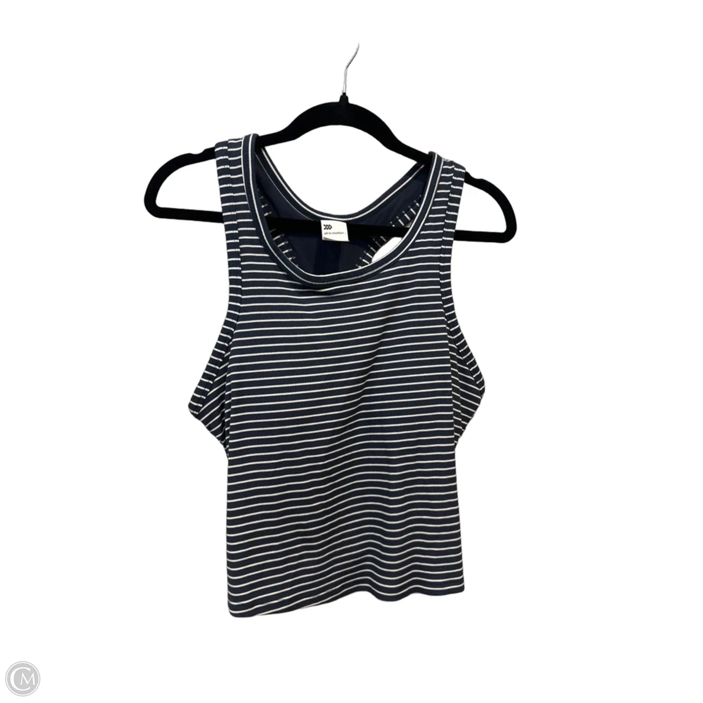 Athletic Tank Top By All In Motion In Striped Pattern, Size: L