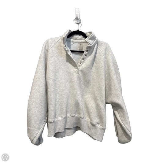 Sweatshirt Collar By As Revival In Grey, Size: Xl