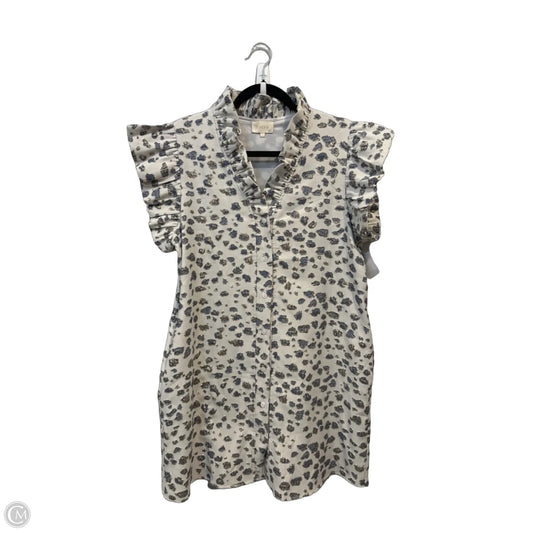 Dress Casual Midi By Entro In Animal Print, Size: M