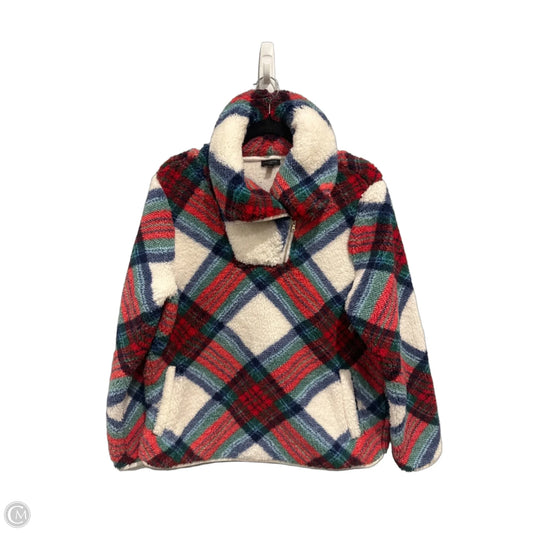 Jacket Fleece By Talbots In Multi-colored, Size: Lp