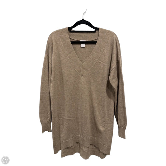 Top Long Sleeve By Chicos In Brown, Size: M