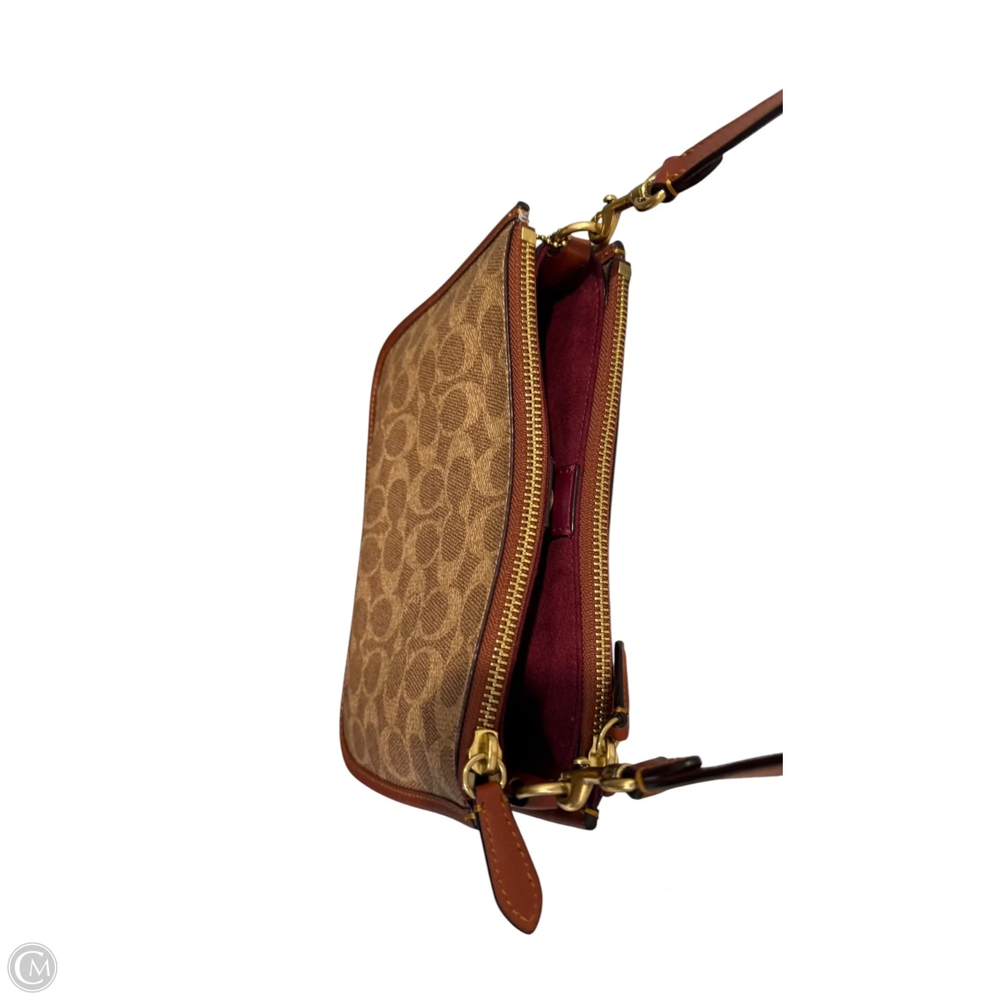 Crossbody Designer By Coach, Size: Medium