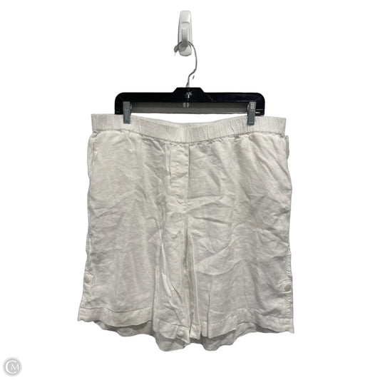 Shorts By Pure Jill In White, Size: 14