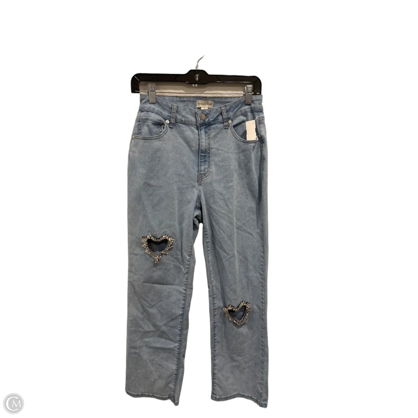 Jeans Wide Leg By Thalia Sodi In Blue Denim, Size: 8