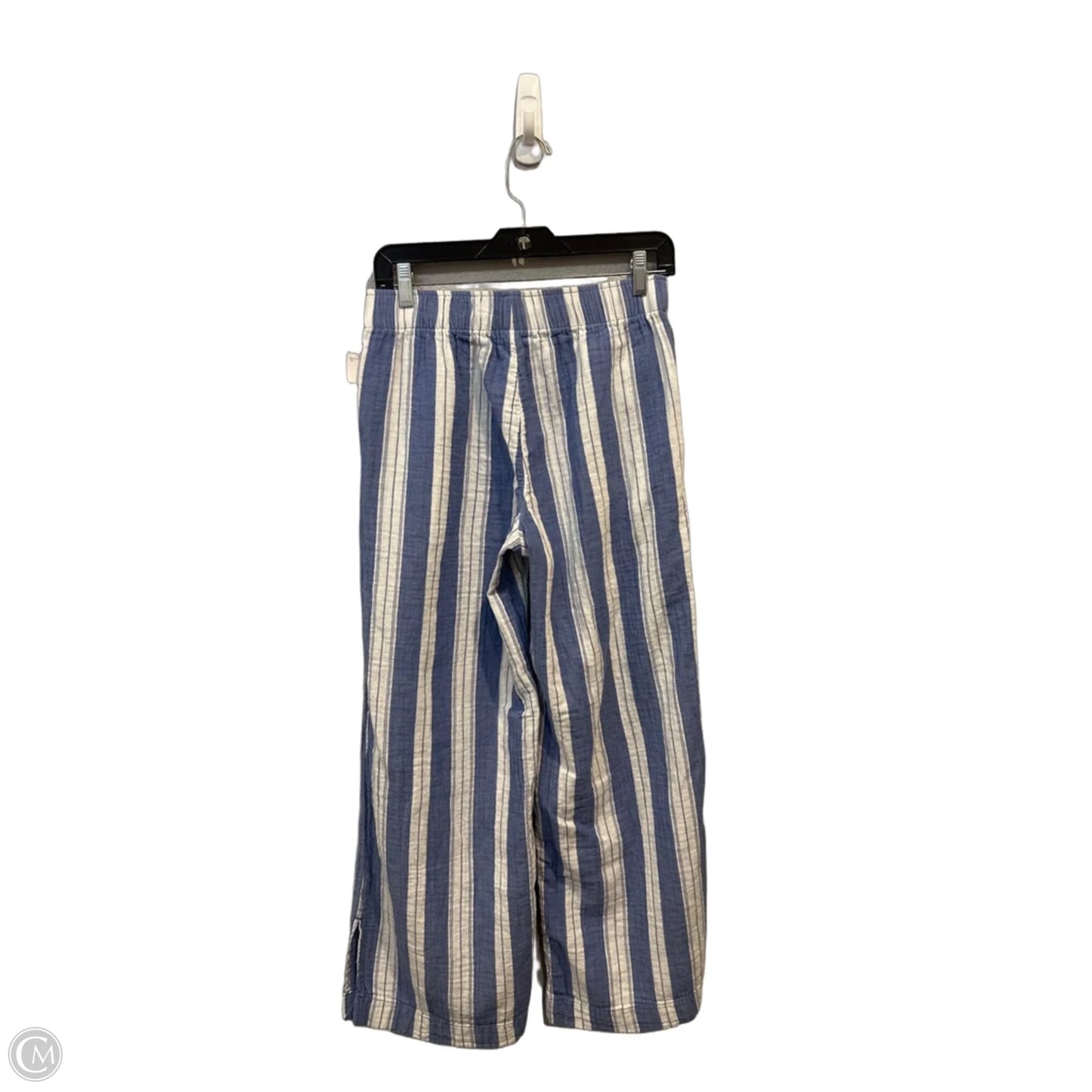 Pants Linen By Old Navy In Blue & White, Size: 6