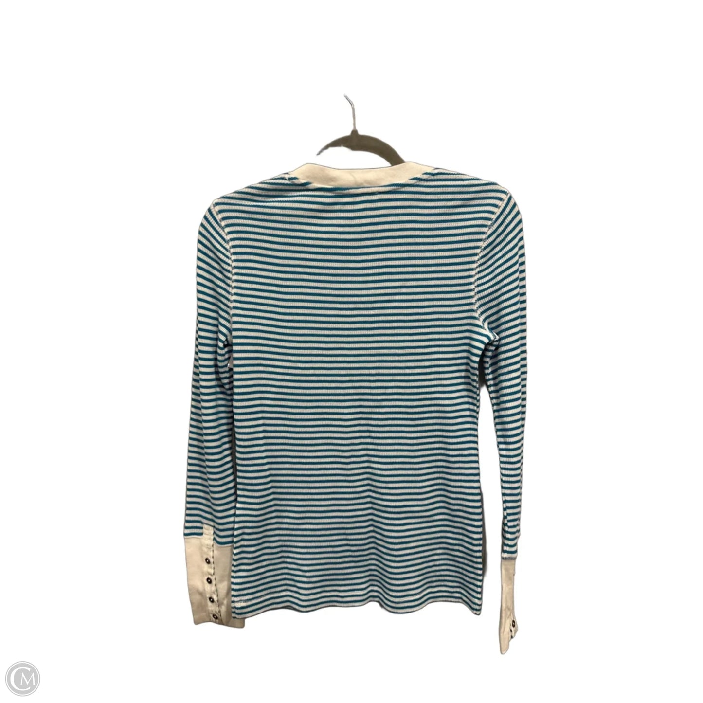 Top Long Sleeve By Sundance In Striped Pattern, Size: S