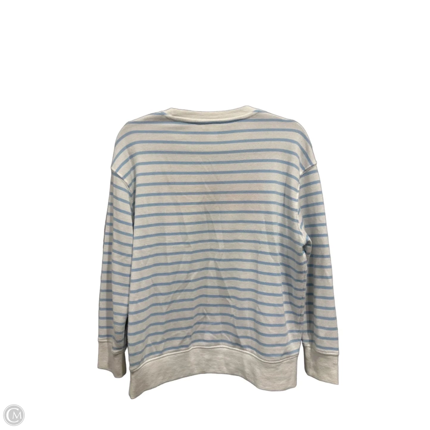 Top Long Sleeve By Shiraleah In Striped Pattern, Size: S