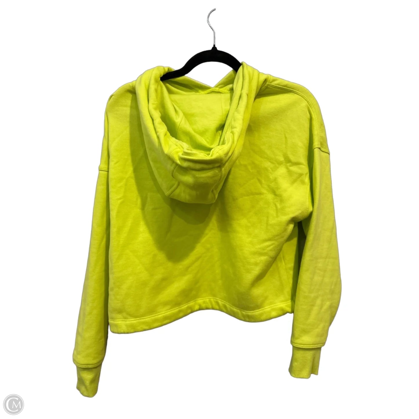 Sweatshirt Hoodie By Calvin Klein In Green, Size: S