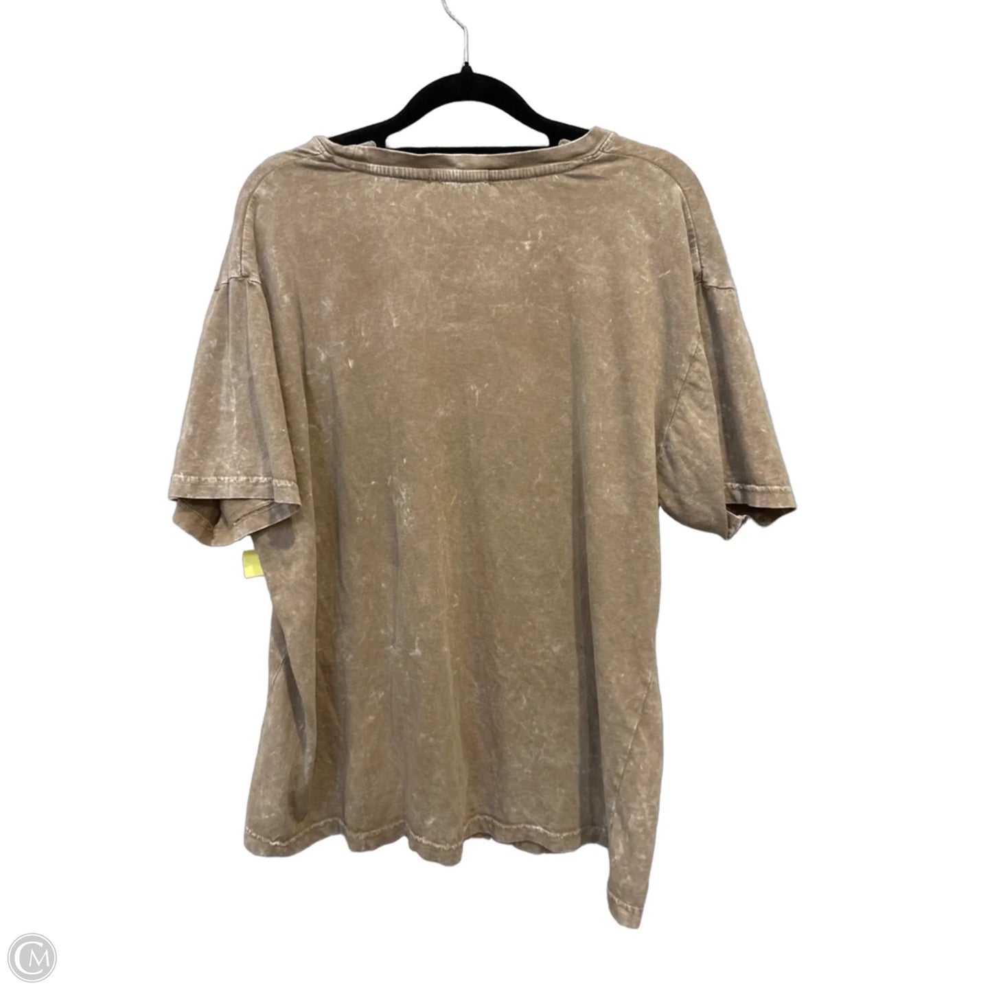 Top Short Sleeve By Altard State In Beige, Size: S