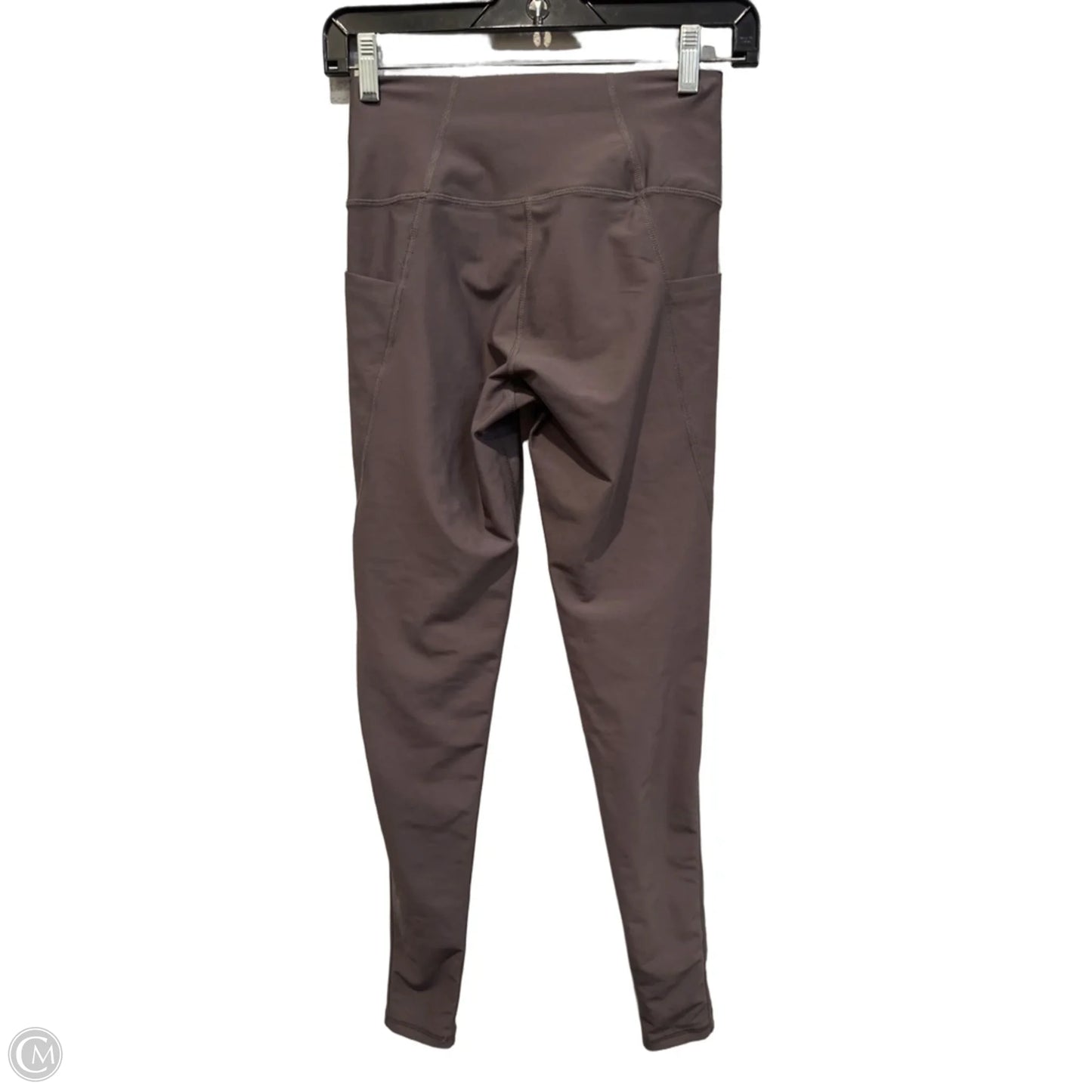 Athletic Leggings By Kinesis In Grey, Size: S