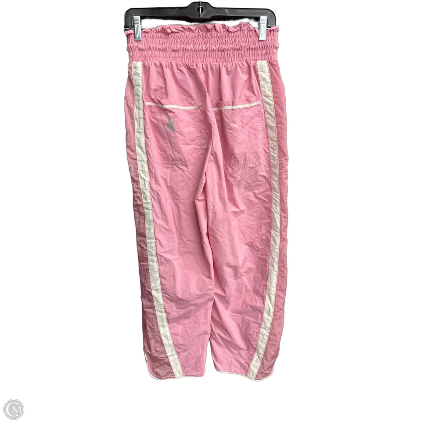 Athletic Pants By Free People In Pink & White, Size: Xs