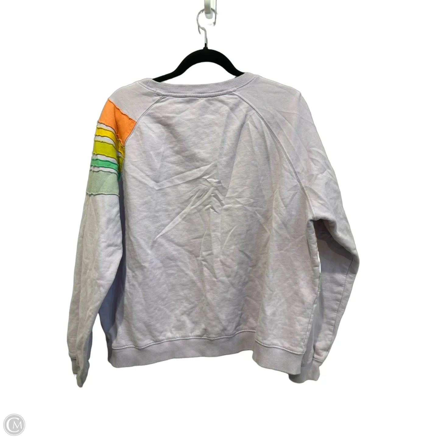Sweatshirt Crewneck By By Together In Purple, Size: M