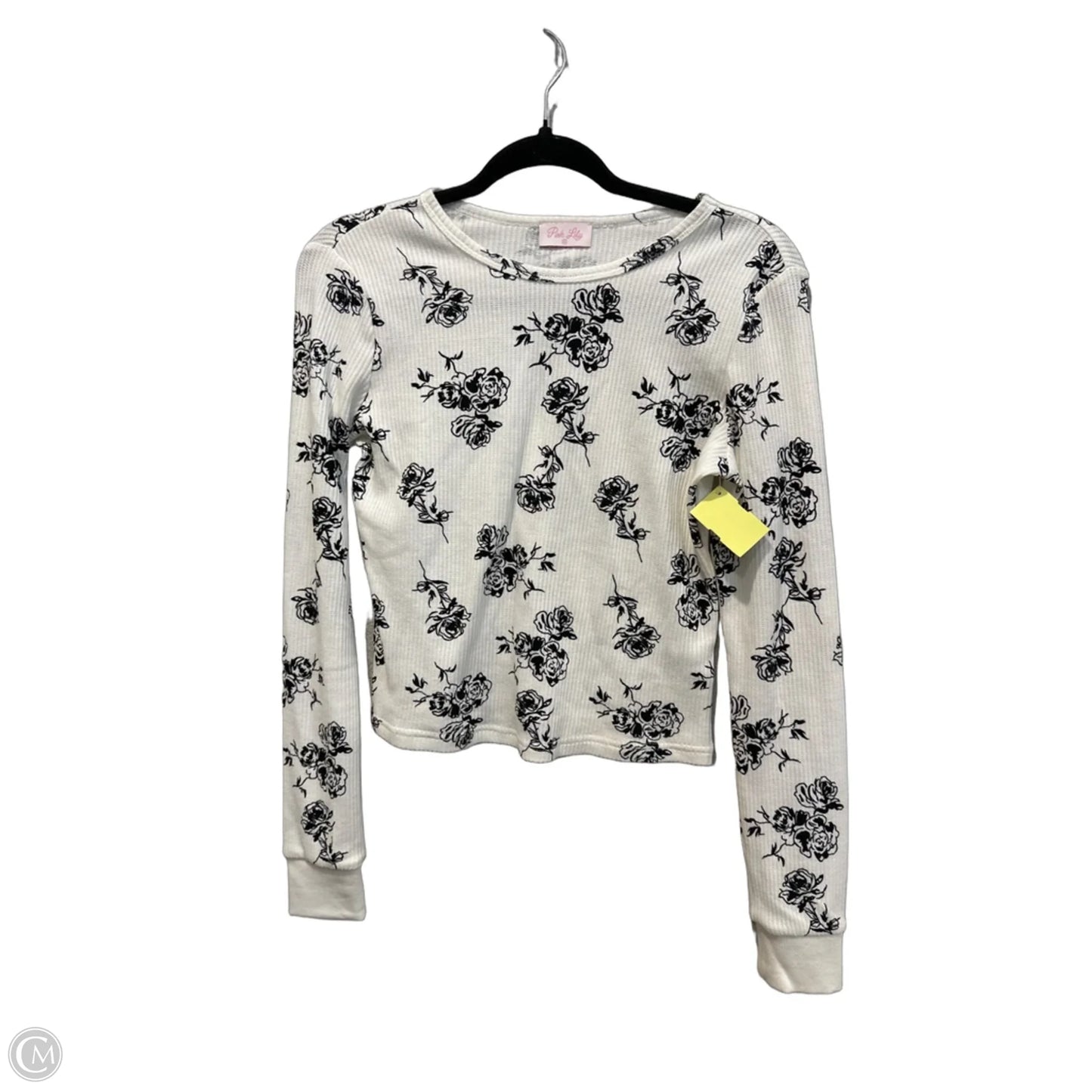 Top Long Sleeve By Pink Lily In Floral Print, Size: Xs