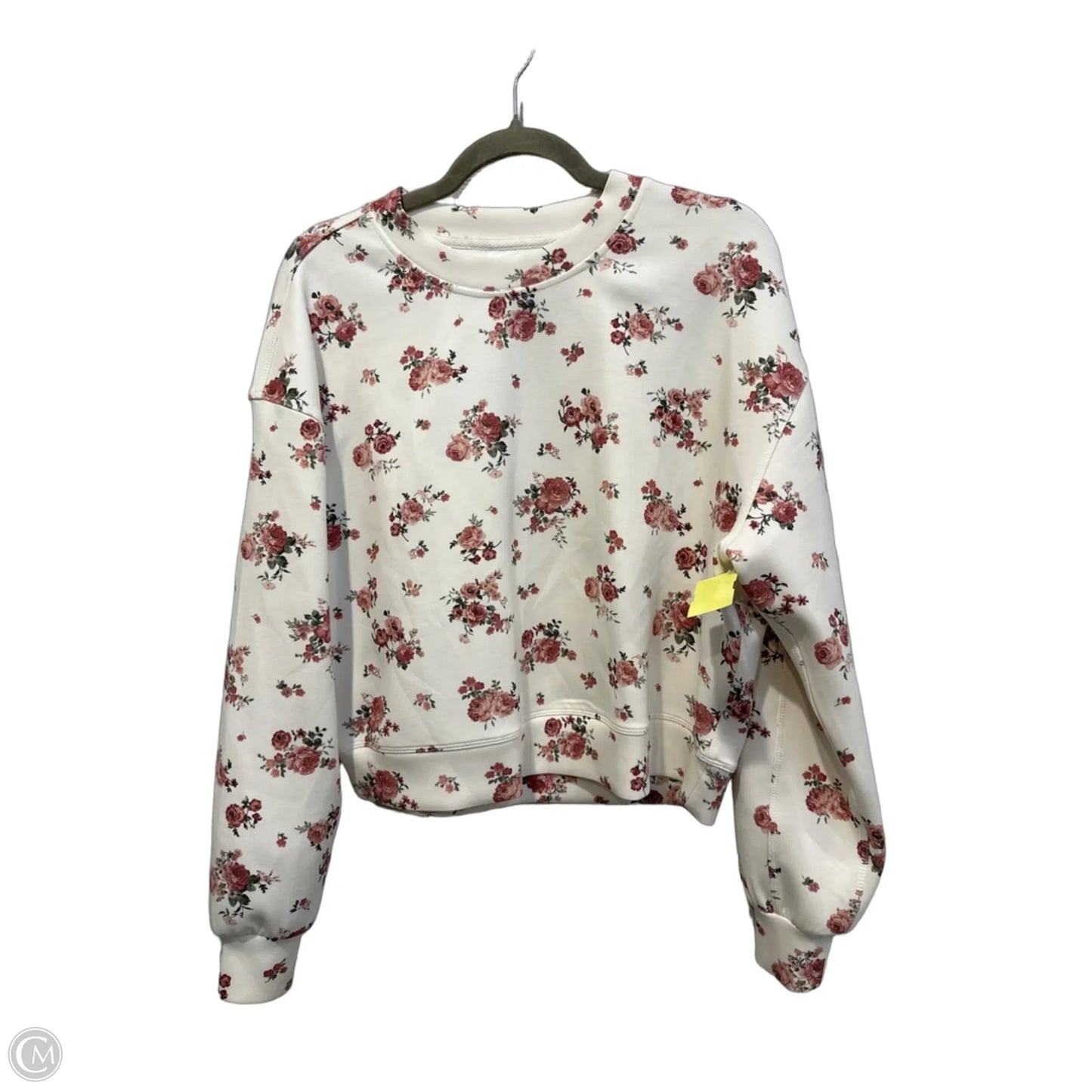 Sweatshirt Crewneck By As Revival In Floral Print, Size: S