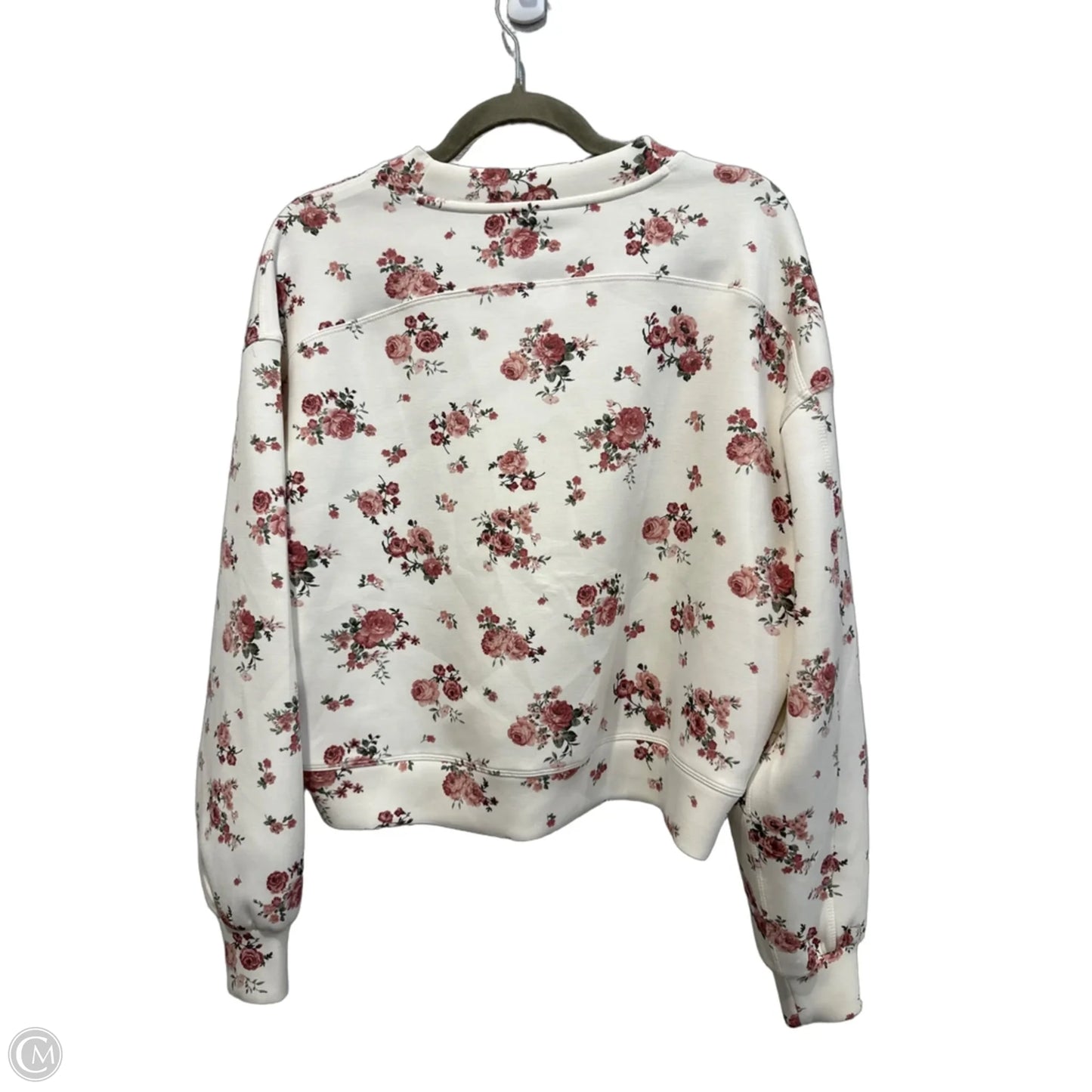 Sweatshirt Crewneck By As Revival In Floral Print, Size: S