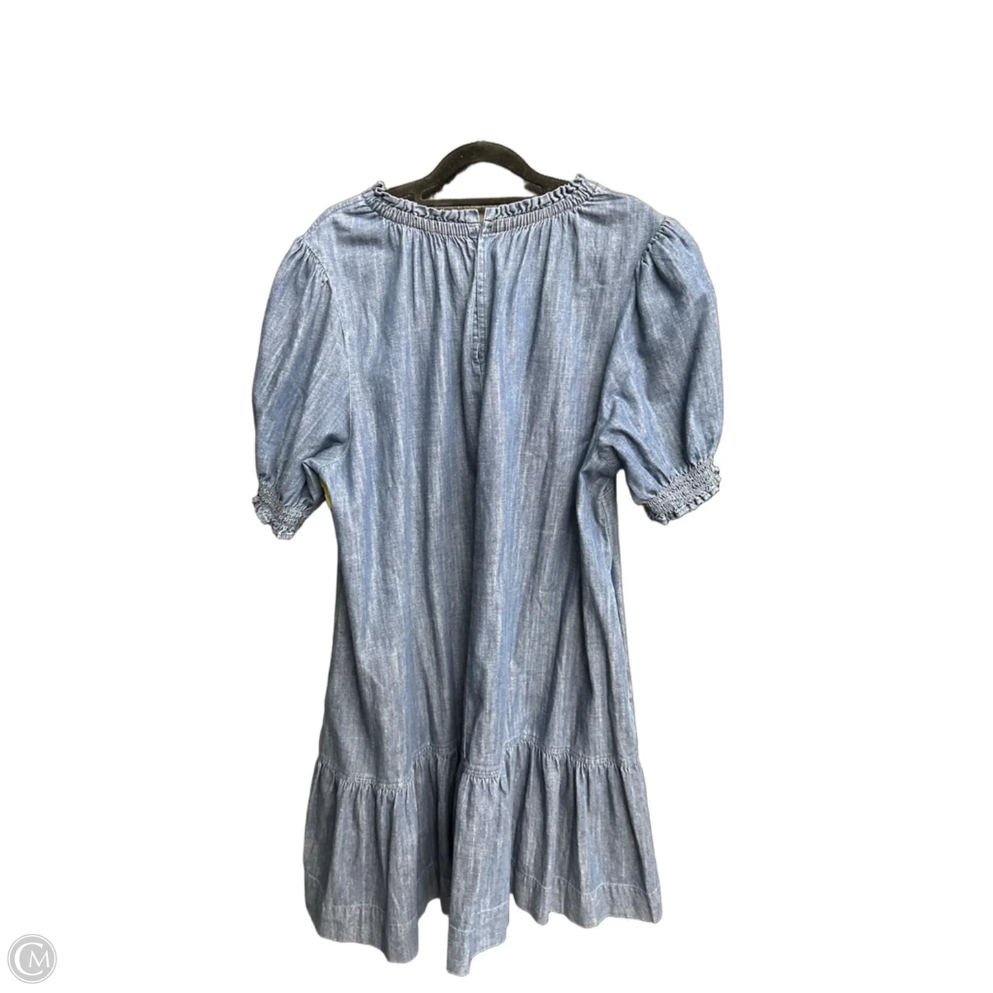 Dress Casual Midi By Free Assembly In Blue Denim, Size: Xl
