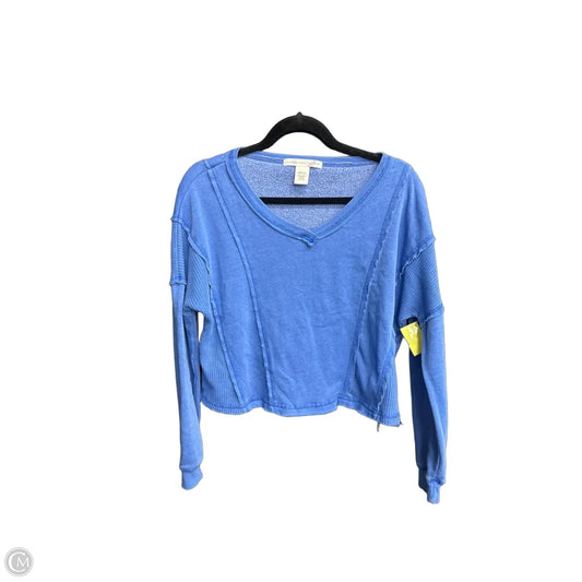 Top Long Sleeve By Altard State In Blue, Size: Xs